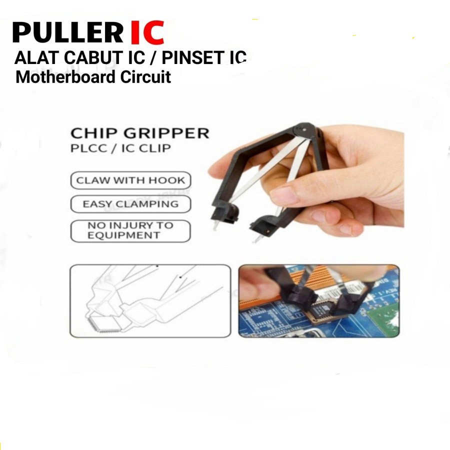 pinset alat cabut IC toyo - led smd Extractor - ic puller plcc