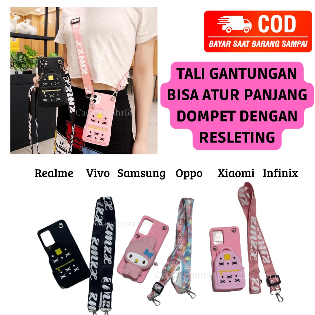 SOFTCASE TAS MELODY TAS PINK TAS HITAM OPPO A16/A15/A15S/A7/A5S/A12/A11K/A3S/A1K/A37F/A83/A54/CASE M