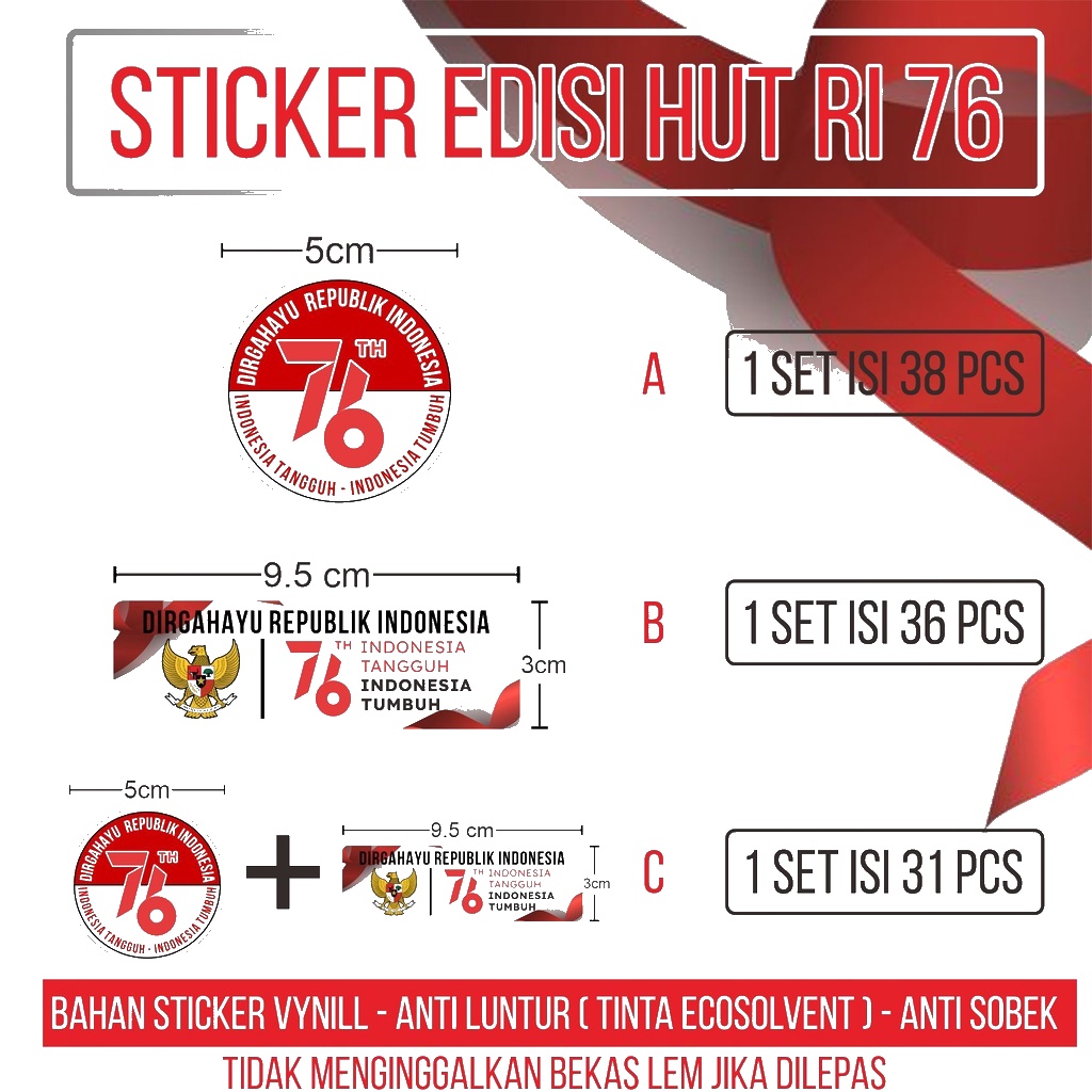 

STICKER HUT RI 79 JDM
