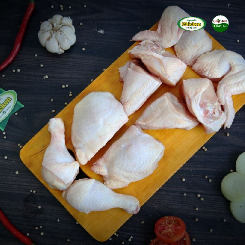 

Ayam Organik Potong 10 (0.9- 1.0 kg) Frozen Berkah Chicken