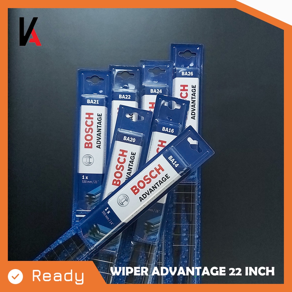 WIPER BLADE BOSCH ADVANTAGE 22&quot; INCHI ORIGINAL