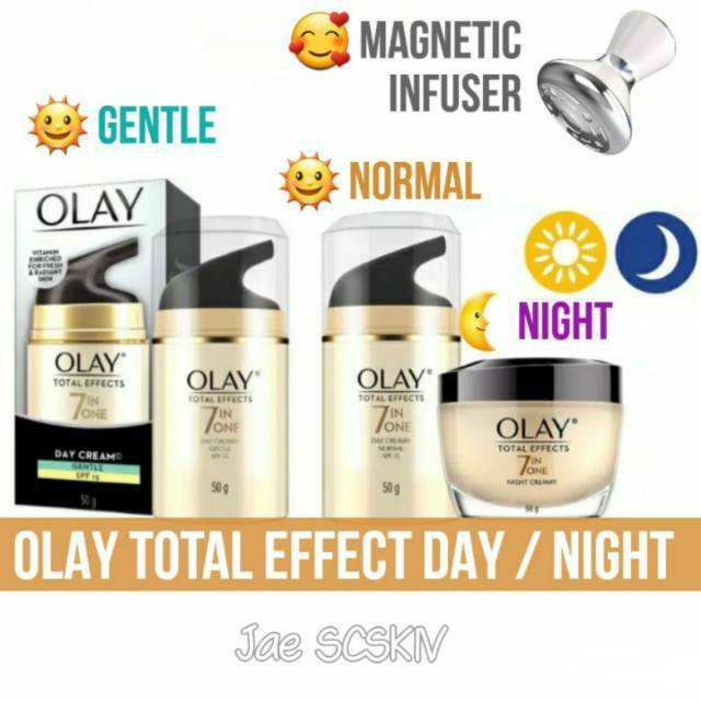 OLAY Total Effect 7 in 1 Night Cream/ OLAY Day Cream