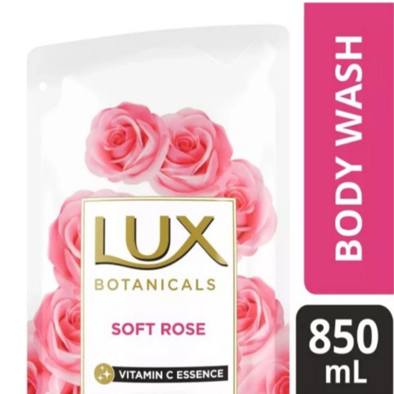 LUX random ungu putih sakura pouch 850/825ml