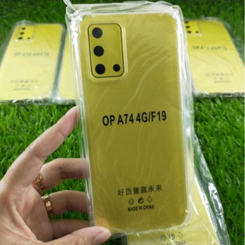 Anti Crack Oppo A74 4G 5G A16 Soft Case Anti Shock Jelly Tahan Benturan