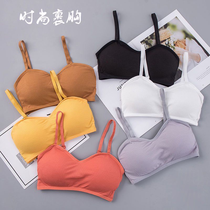 COD Bra Wanita Ada Penyetel Tali Tanpa Kawat Halus Pakaian