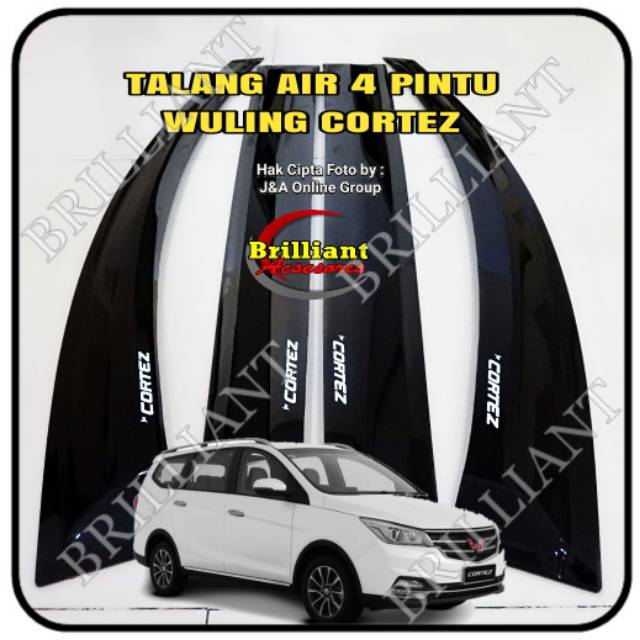 Talang Air 4 Pintu Mobil - WULING - Almaz / Confero S / Cortez / Alvez / Air EV