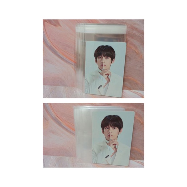 [Harga Per 1/Lembar] INNER SLEEVE Mini Photocard Inner sleeve MPC CLEAR PREMIUM BISA MPC SOWOOZOO ( 