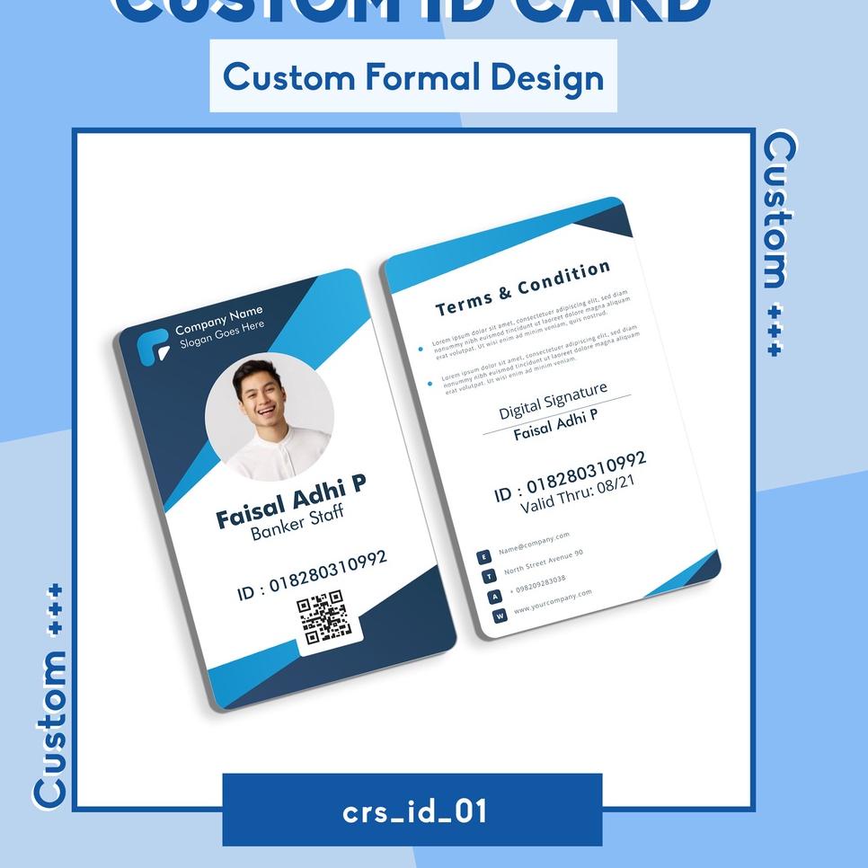 

[66] Print Kartu ID Card Bahan PVC Cetak 2 Sisi vgdl -41