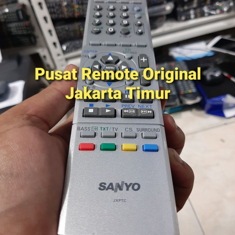 REMOTE REMOT TV SANYO LCD JXPTC ORIGINAL ASLI