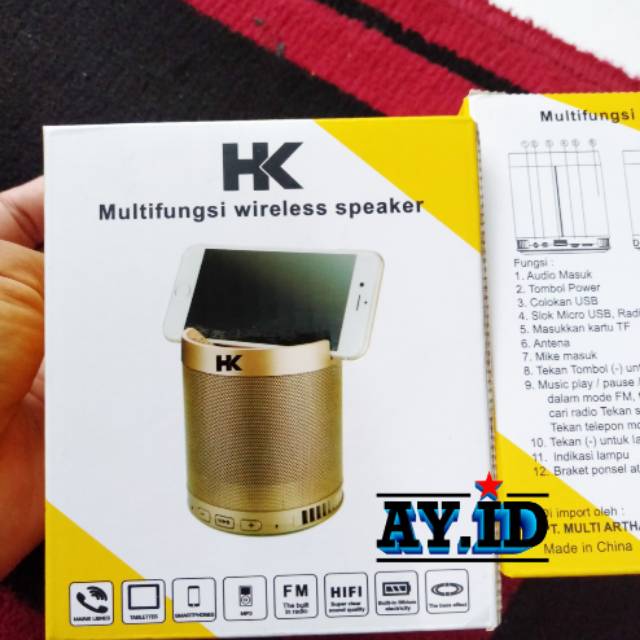Speaker HK Q7 speaker portable multifungsi