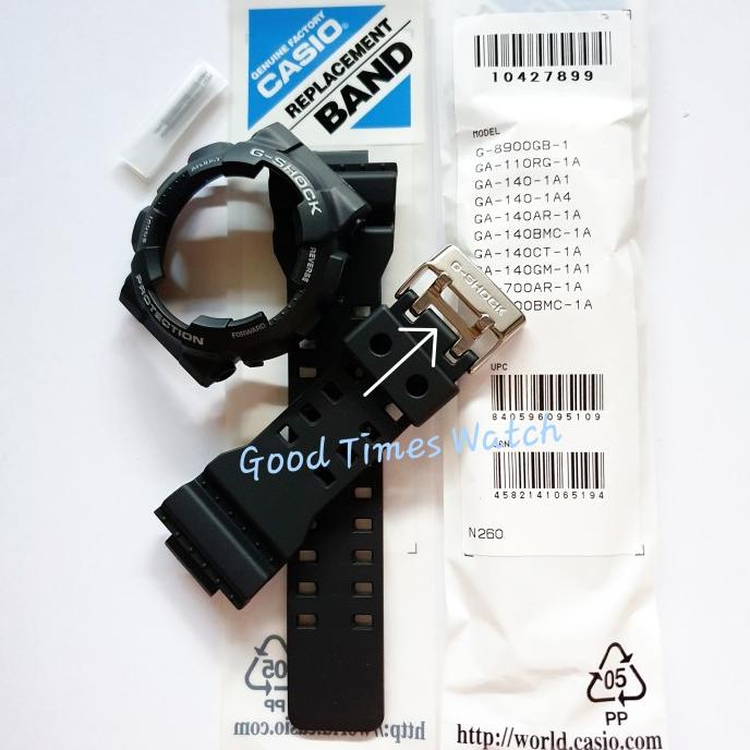 Paket Strap Bezel G-Shock Ga-100 / Ga-110 Casio Original Terbaru