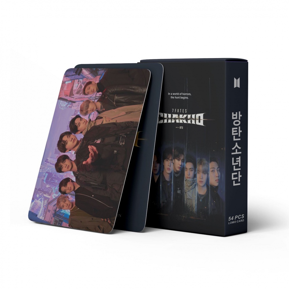 54pcs Kartu Foto Lomo Kpop BTS Album 2022 7FATES CHAKHO