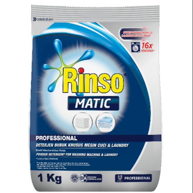 Rinso Powder/bubuk Matic 1kg