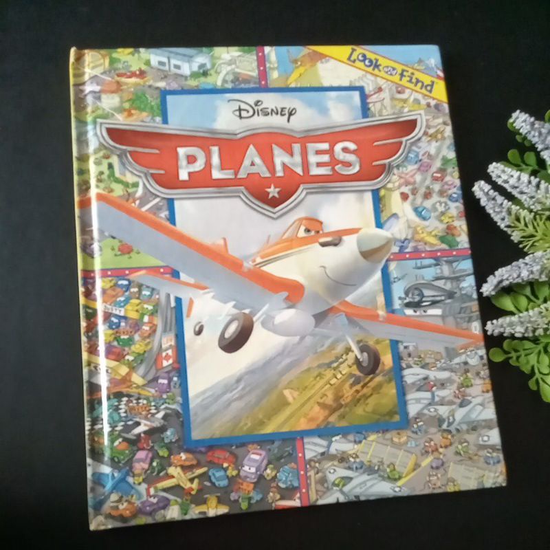 Buku Look and find disney PLANES  prelove
