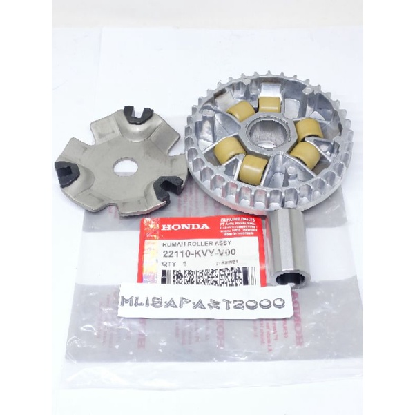 Rumah Roller KVY Rumah Roller Assy Honda Beat Karbu Scoopy Karbu Spacy Karbu.ori