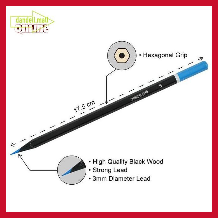 

U8Tyrt67- Color Pencil / Pensil Warna Joyko Cp-2 / 24 Warna E3Yrf797-