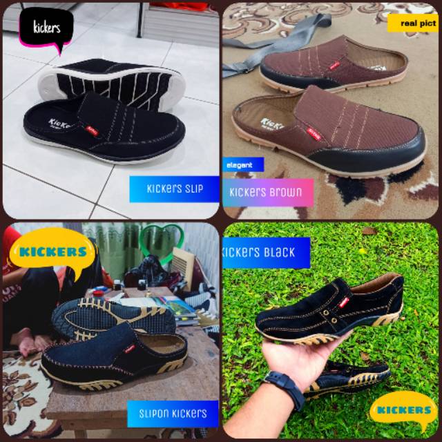 Sepatu pria kickers sepatu cowok slipon cowok Shopee Sepatu pria kickers sepatu cowok slipon cowok Shopee