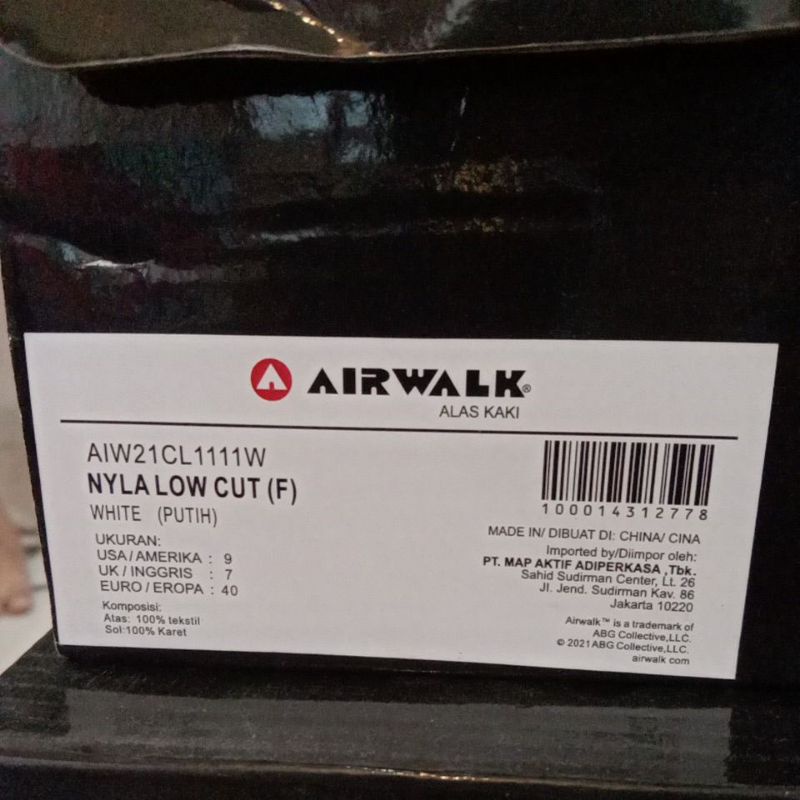 sepatu airwalk Nyla Low Cut (F) AIW21CL1111W