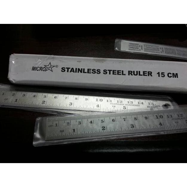 

PENGGARIS BESI 15 CM MICROSTAR PROMO