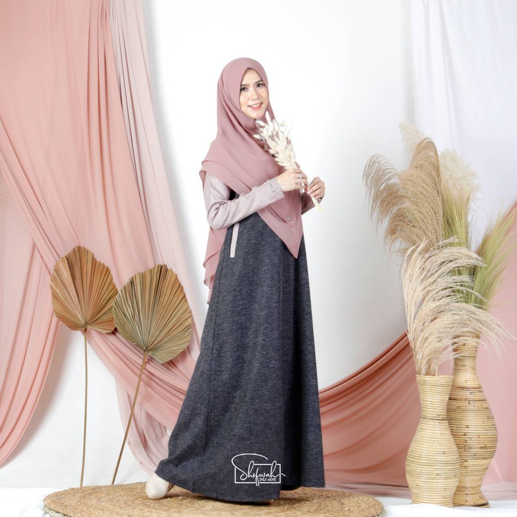 DAILY DRESS OLIVIA [ SHOFWAH DAILY WEAR ]