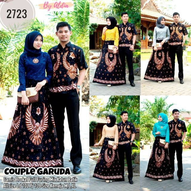 Couple batik garuda by aldia