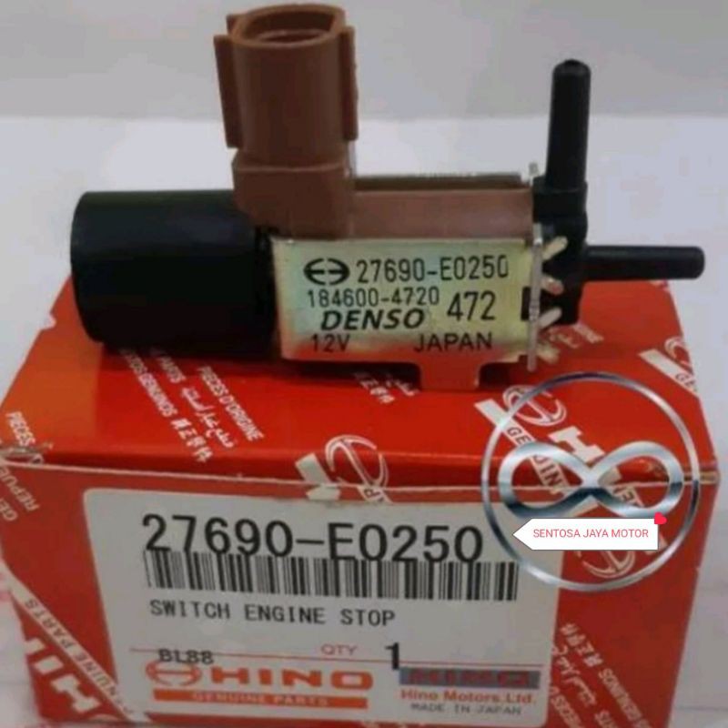 ENGINE STOP SWITCH MATI MESIN DYNA 125 110 130 140 HINO DUTRO 110 130 12V