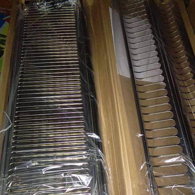 Rak Piring Dan Gelas Gantung Stainless 304c.ss 90 Cm.