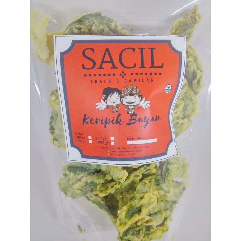 

Keripik Bayam Renyah & Gurih By UKM Bu Puji