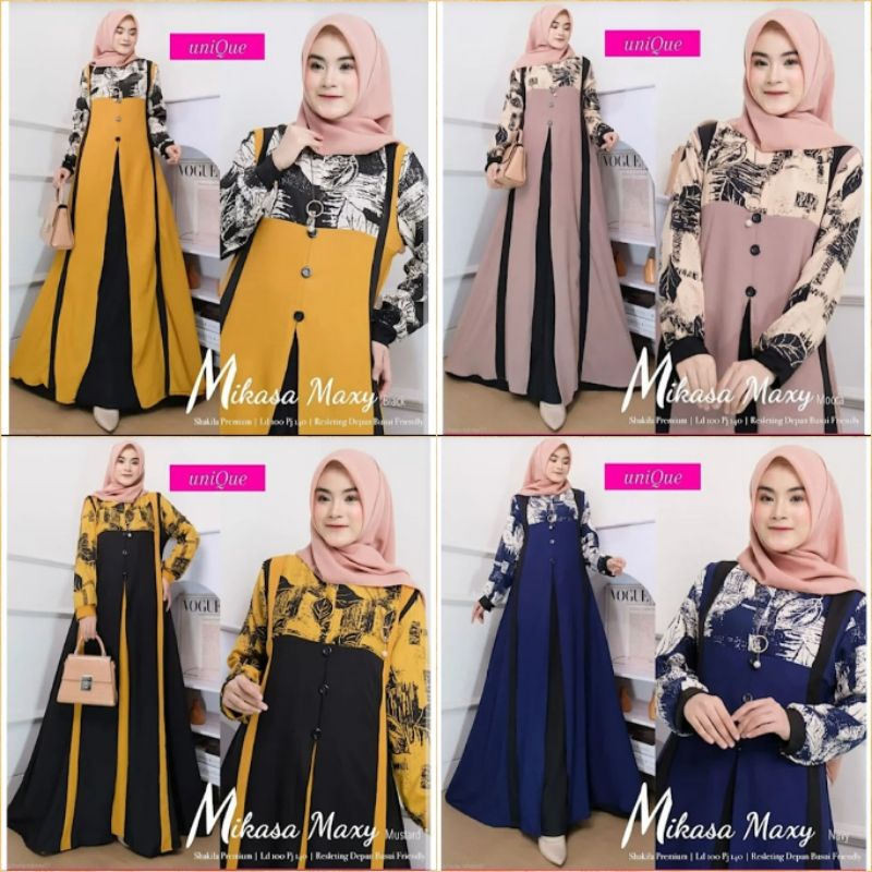 GAMIS | TUNIK | DRESS | FASHION WANITA | BAJU WANITA | BAJU MUSLIM | ATASAN WANITA | FASHION MUSLIM 