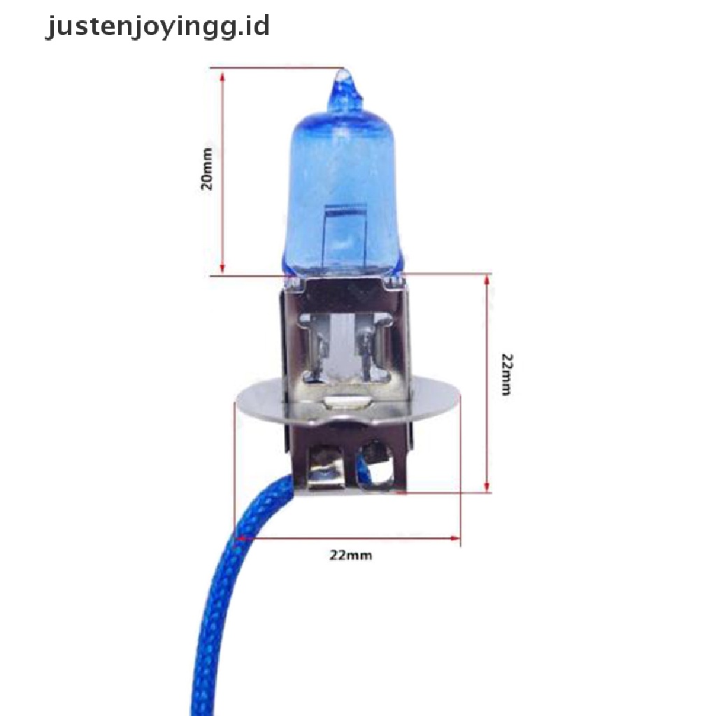 Bohlam Lampu Xenon Gas-Halogen Putih 12V Untuk Mobil justenjoyingg.id / H1 H3 H4 H7 H11 9006 9007