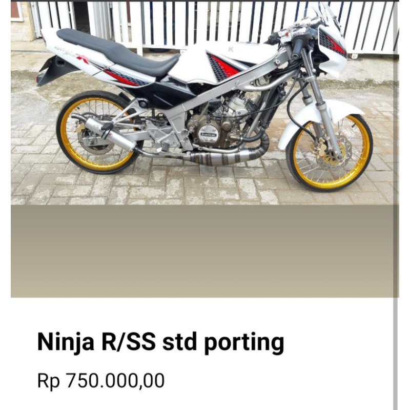 KNALPOT ABRT20 NINJA S/R GALVANIS ORIGINAL