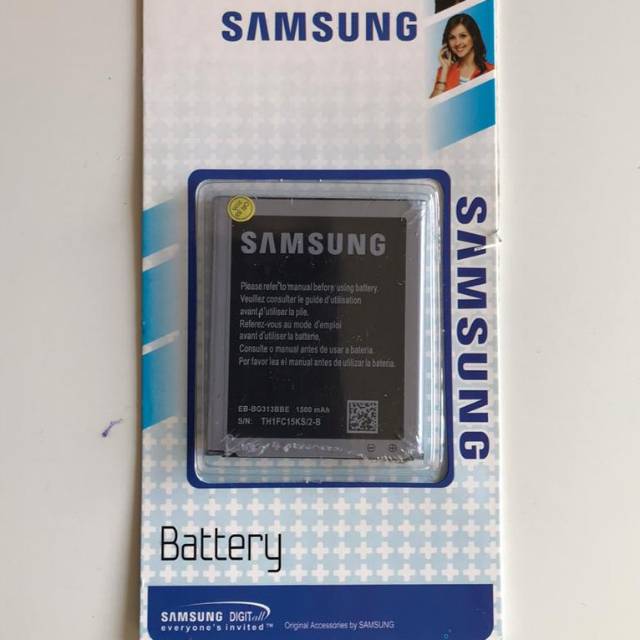 (TWS) Baterai Batre Battery Original Samsung Galaxy G313/ Galaxy V/ Samsung V/ Ace 3/ Ace 4/ j1 mini / J105 / J105F