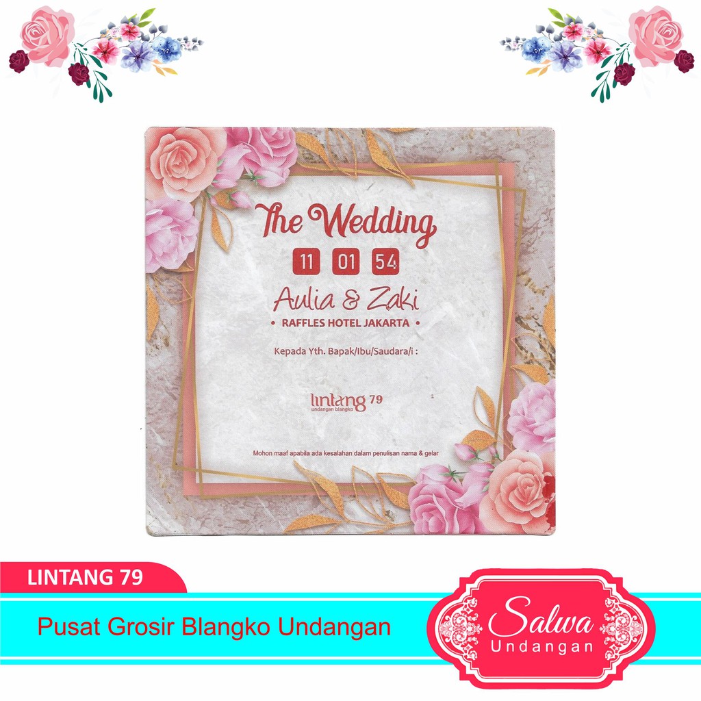 Blangko Undangan Lintang 79 Harga Murah