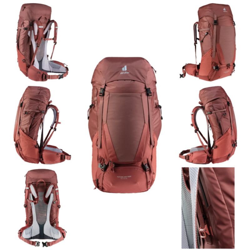 TENDAKI •Tas Deuter Futura Air Trek 45+10SL •50+10 •55+10SL •60+10 | Pro 34SL •36  Tas | Core 35+10sl •40+10 •65+10sl  | Ultra 45+5sl • 50+10 Carrier