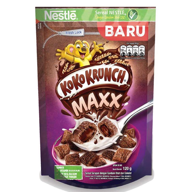 

Nestle Cereal Breakfast Koko Krunch Maxx 120G