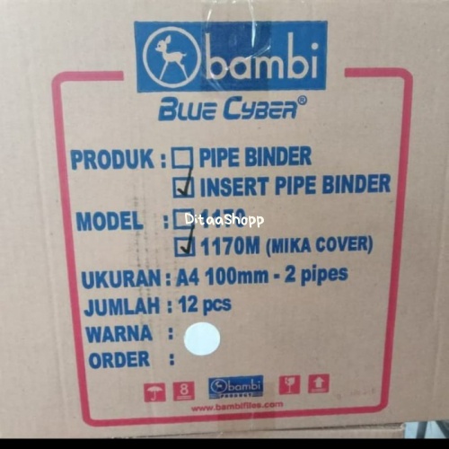 

Ordner Bambi 1170 / 100Mm 066