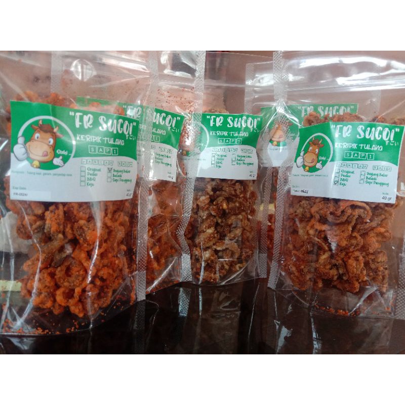 

FR SUGOI Keripik Tulang Sapii Sugoi 40g