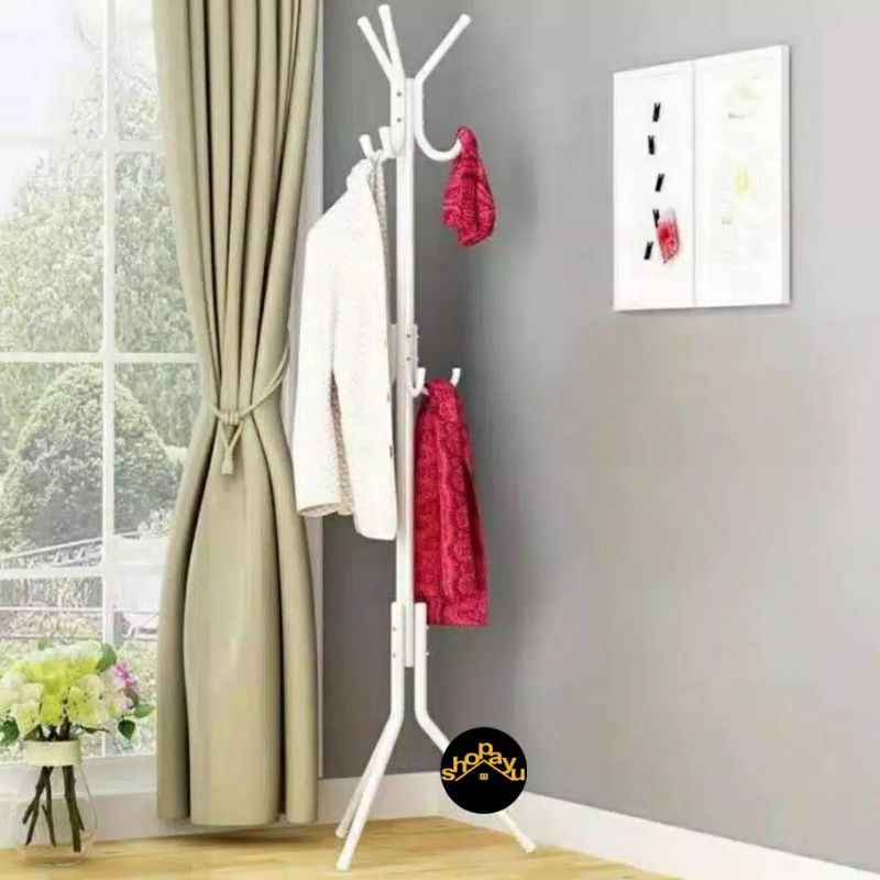 M1 Rak Besi Gantungan Tas jaket / Standhanger rak tas / rak gantung baju