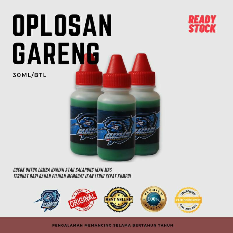 Essen Oplosan Premiun GARENG 30ML dari Adun Mancing