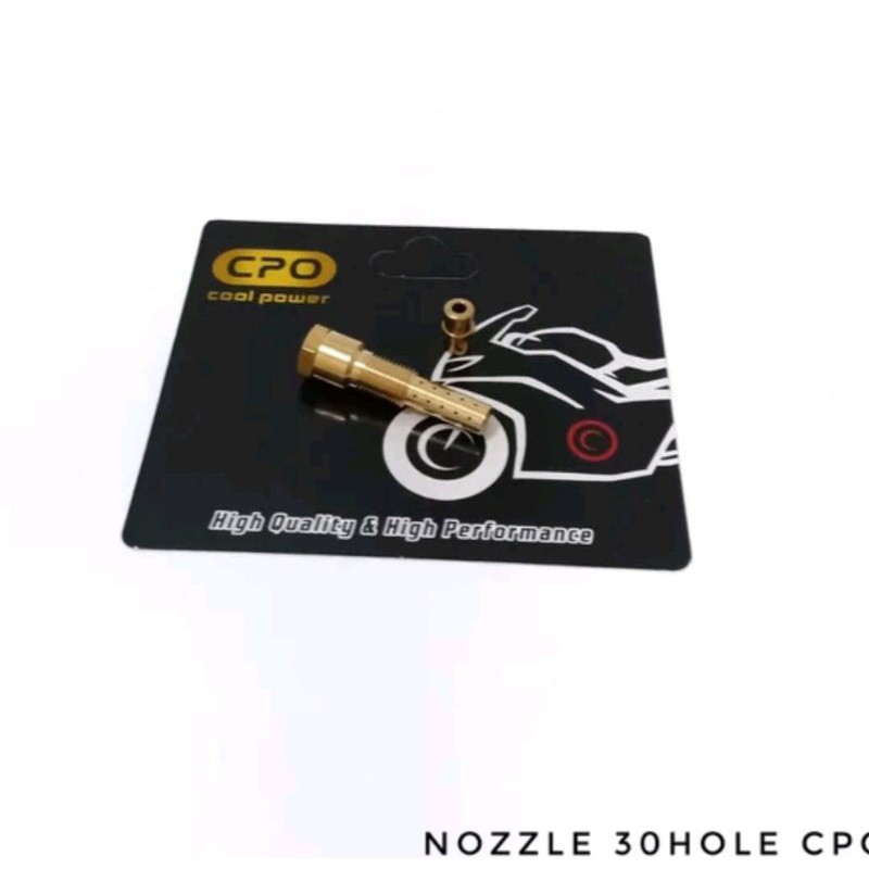 Nozle Nozel Nosel Nozzle CPO Lubang Lubang 8 16 20 18 30 Hole PWK CPO RACING