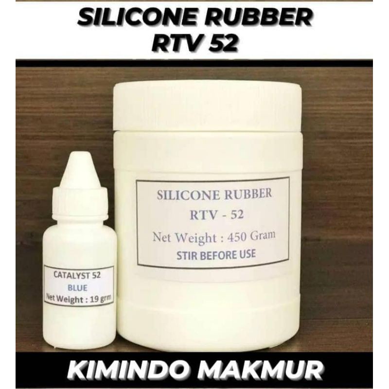 SILICONE RUBBER RTV 52 / SILICONE RESIN / 490GRAM / MOULDING RESIN