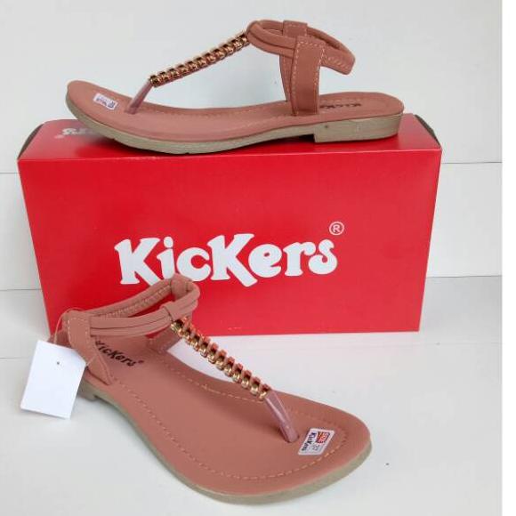 Sandal flat kickers wanita grade ori [BYH.27Jn22e]