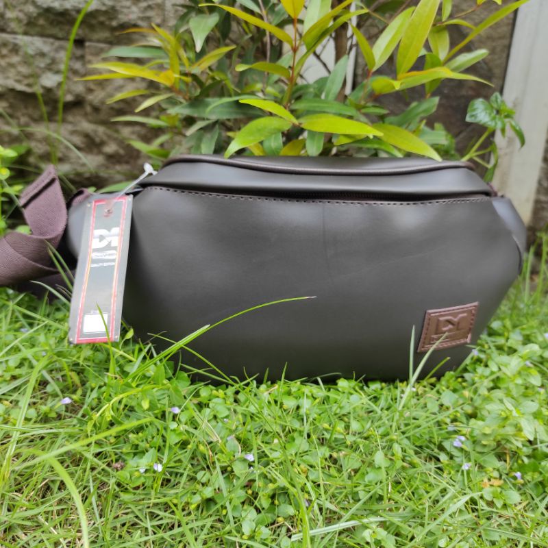 Gratis Ongkir | Tas Pria Sling Bag DM Original - Tas Selempang Pria - WaistBag Pria Waterproof
