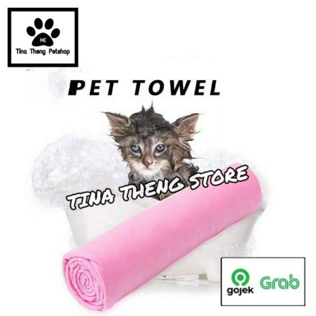 Pet Grooming &quot;KANEBO JUMBO BOTOL&quot; Pet Bath Towel