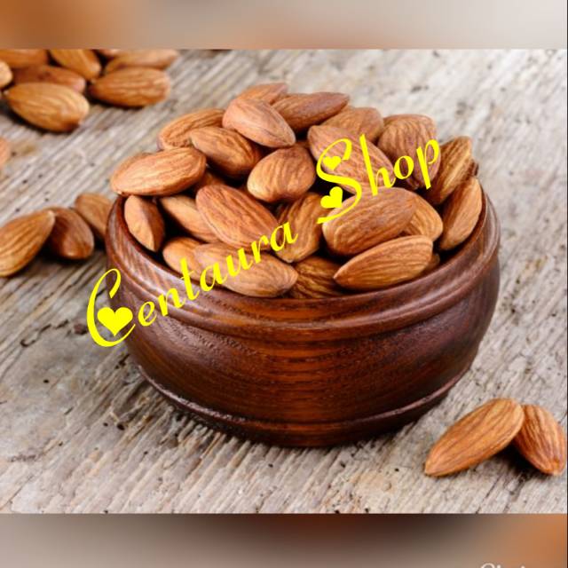 

Kacang Almond Utuh Kwalitas Super Unggul 250gr