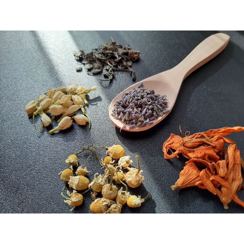 

tisane tea sunset orange lilyLavenderPeppermint Chamomile Jasmine