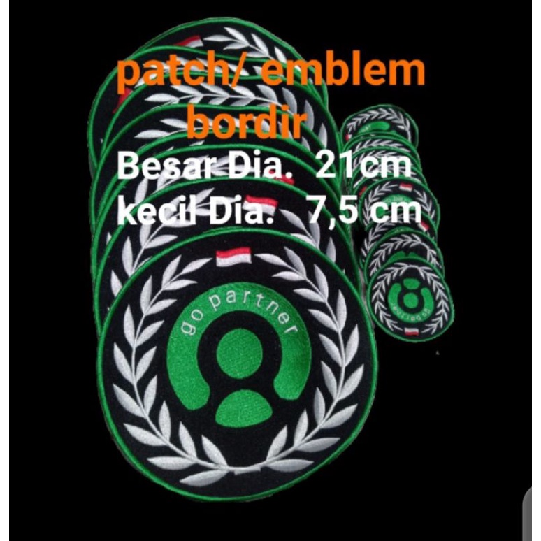 emblem satu set bordiran terbaru bordiran satu set  bordiran murah berkualitas