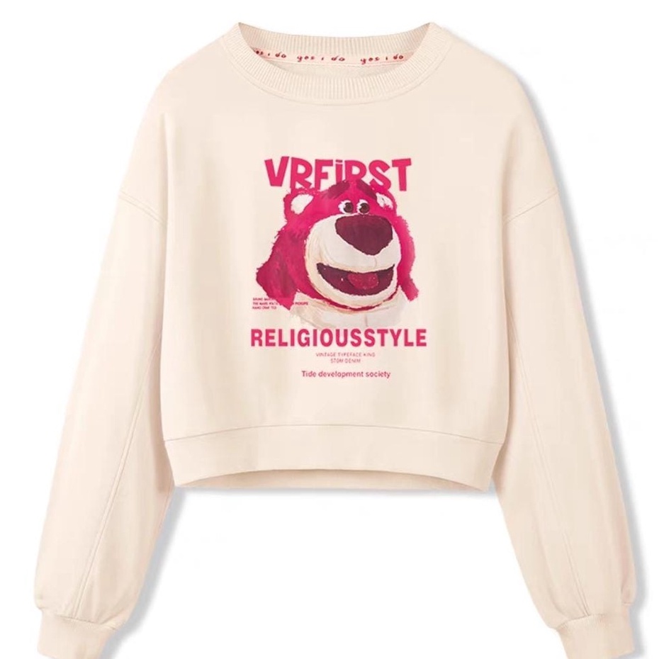 FIRST LOTSO BEAR STYLE SWEATER WANITA MOTIF BERUANG (V1)