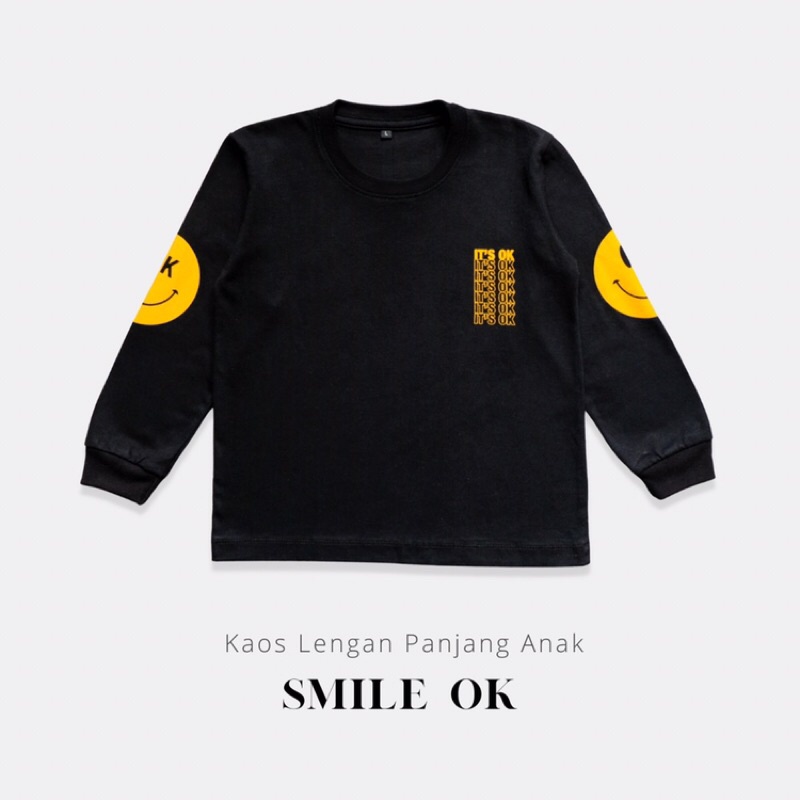 Kaos Anak Smile OK Kidsmate