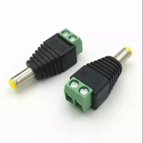 CONNECTOR CCTV DC MALE JANTAN